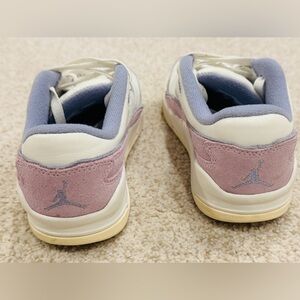 EUC - Size 5.5 Air Jordan Flight Court Sail Doll Sneaker Ivory Purple